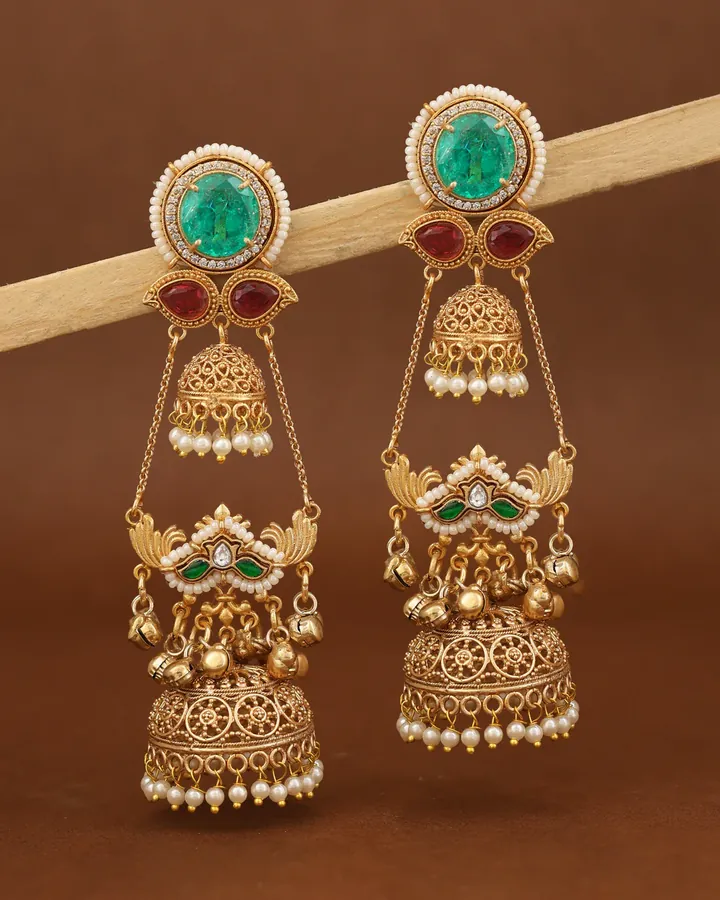 Seeshmahal premium jhumka